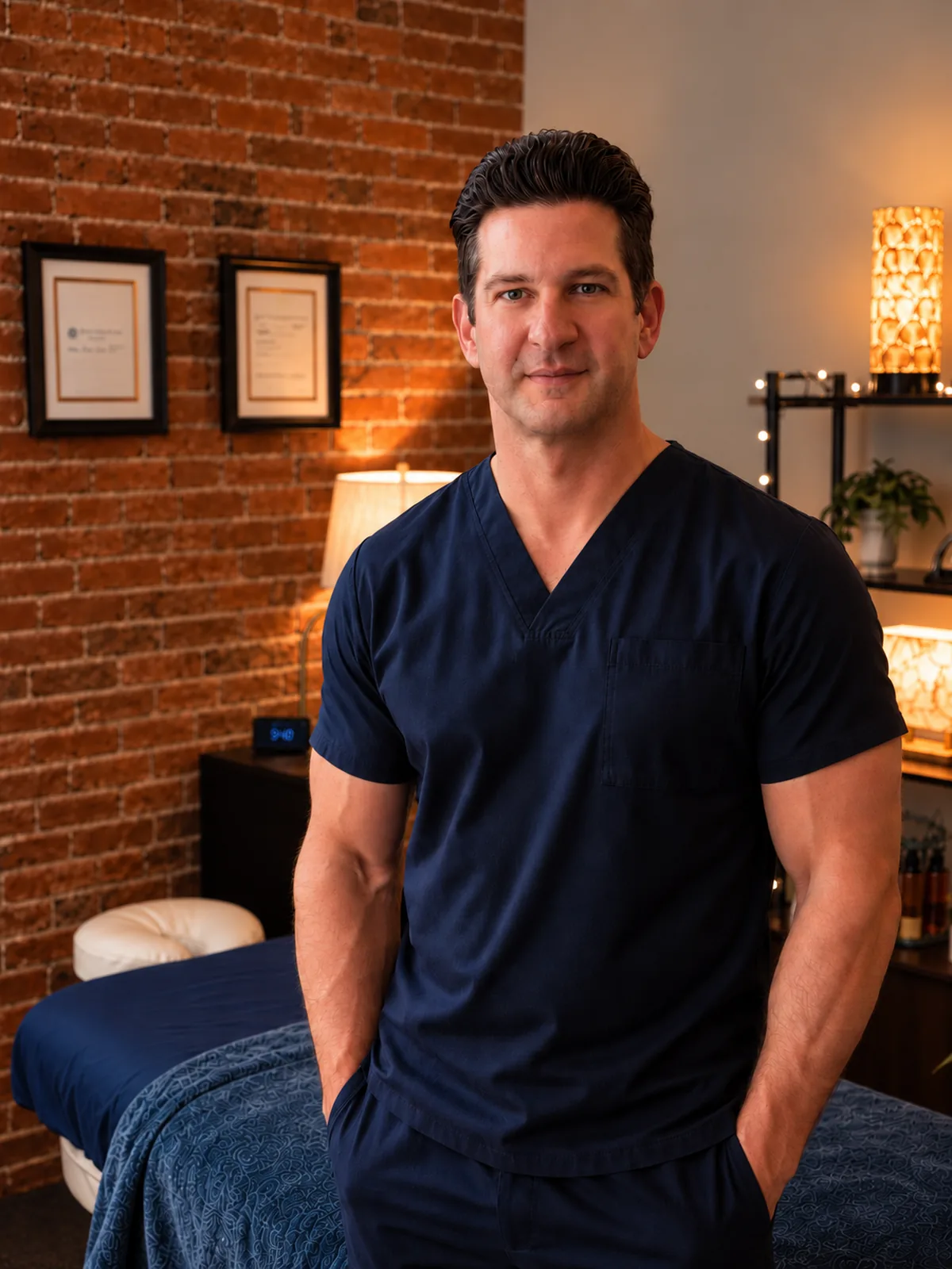 Clint Boozer, licensed massage therapist in downtown Spokane